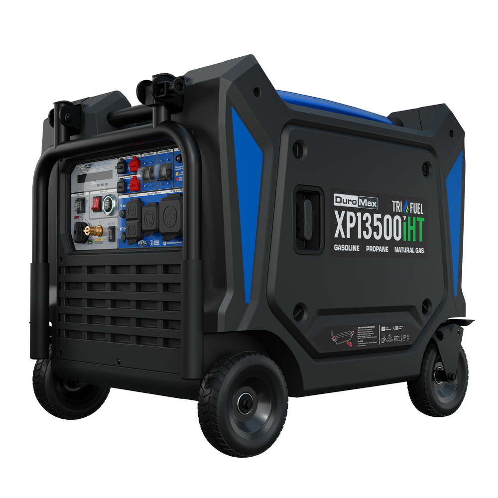 13,500 watt tri-fuel portable inverter generator